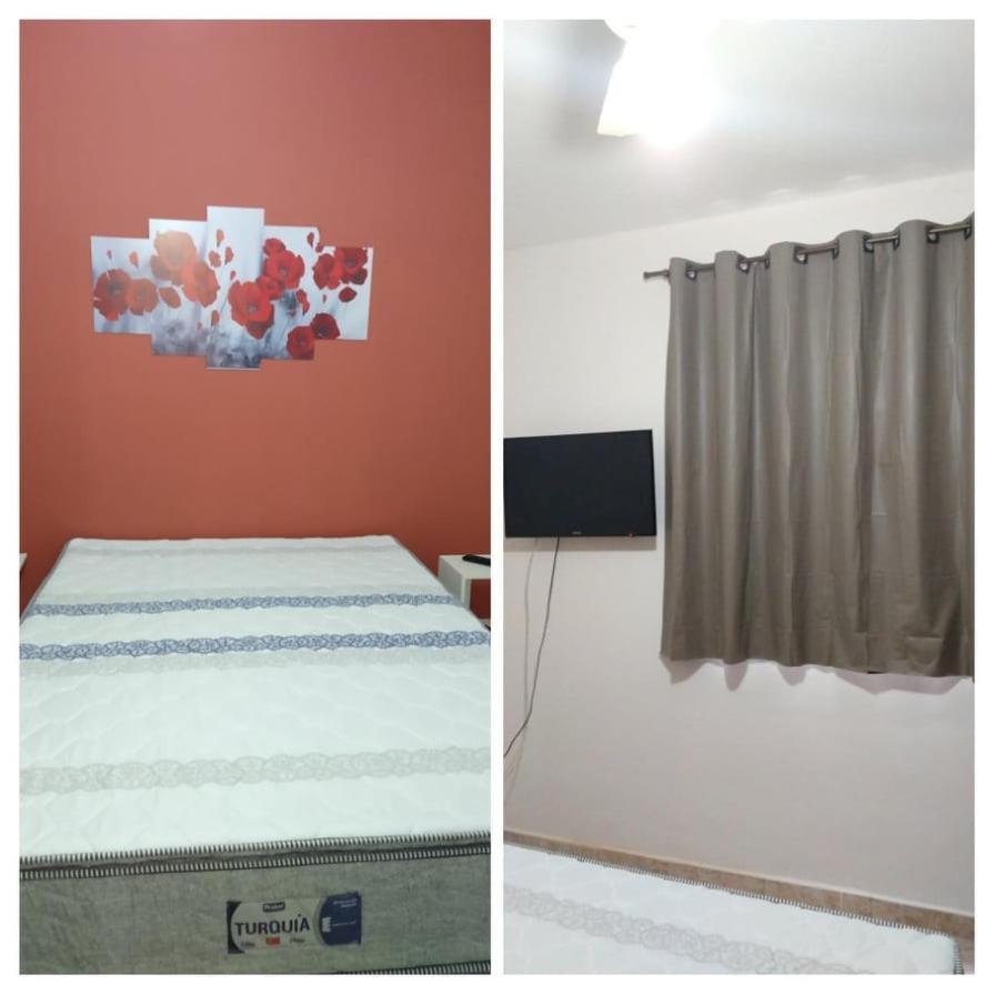 Wi-Fi 600 Mega Ar Condicionado Roupa De Cama E Banho 100 Mts Praia Completo Santos (Sao Paulo) Exteriér fotografie